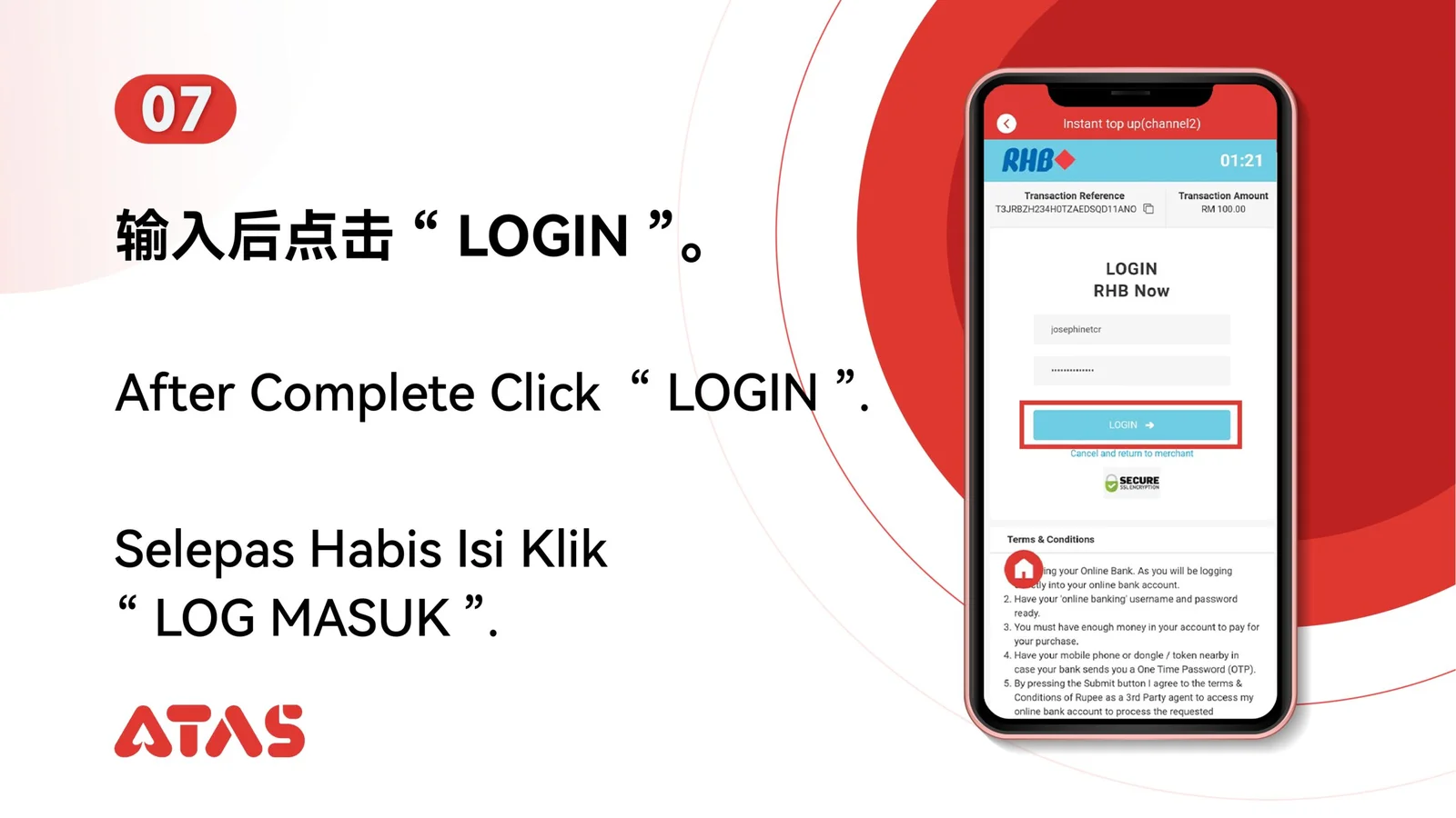 S99 Top Up — Step 8