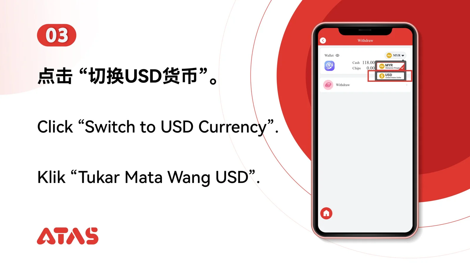 USDT Withdrawal — Step 4